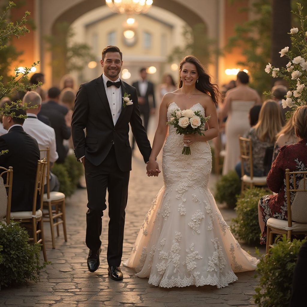 Boda en el jardín de los olivos